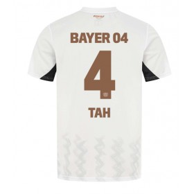 Bayer Leverkusen Jonathan Tah #4 Borta Kläder 2024-25 Kortärmad